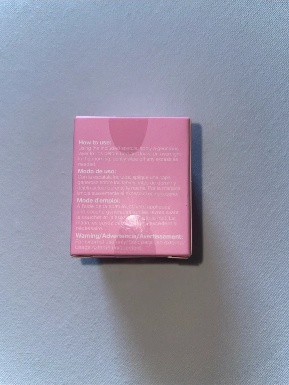 Palladio Pink Lip Mask - Hydrating Overnight Treatment